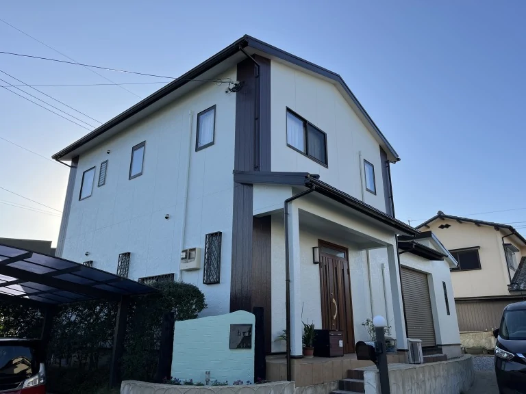 北九州市八幡西区 遮熱フッ素外壁塗装・屋根塗装施工例