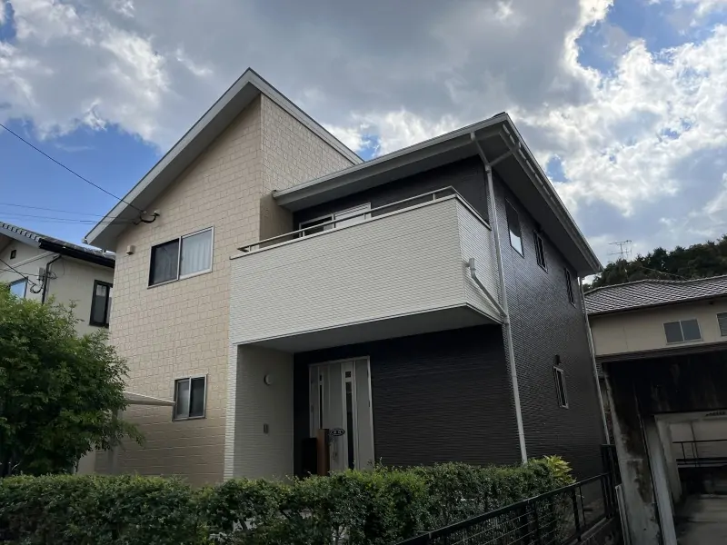 八幡西区北筑 外壁塗装 施工後