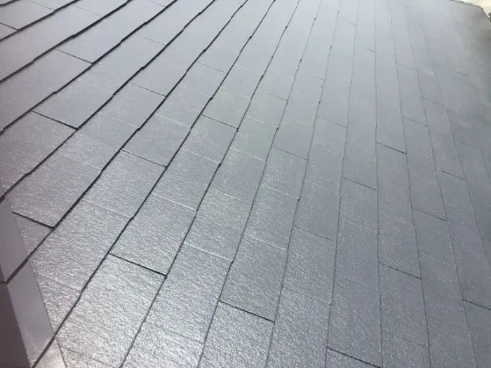 福津市桜川 K様邸 屋根塗装 ファインパーフェクトベスト 中塗り