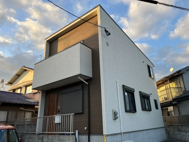 遠賀郡水巻町A様邸 外壁塗装・屋根塗装の施工前