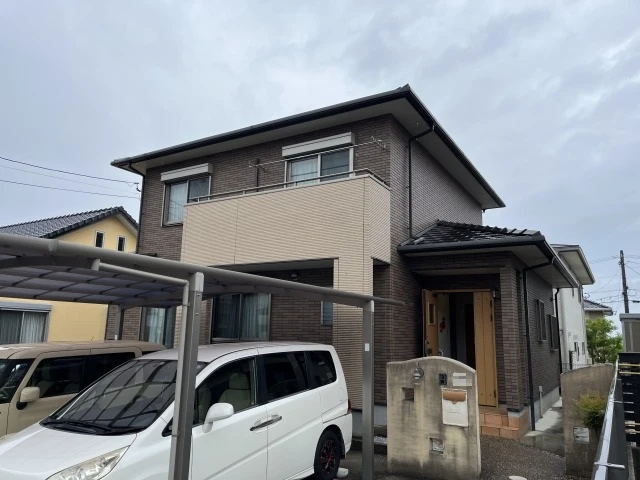 直方市湯野原 外壁塗装 施工前