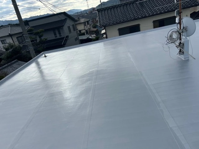 古賀市I様邸 施工後 防水工事
