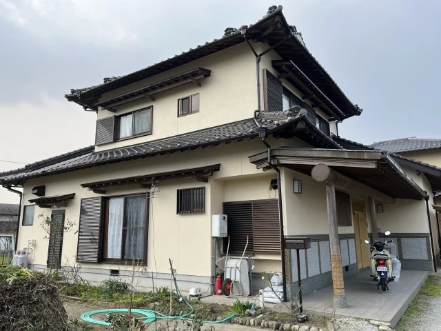 施工後 外壁の仕上がり