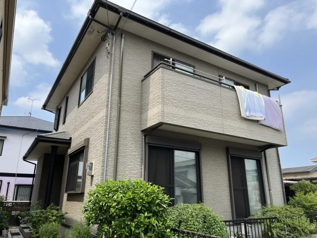 中間市鍋山町 H様邸 外壁塗装 施工前