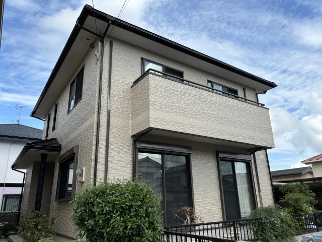 中間市鍋山町 H様邸 外壁塗装 施工後