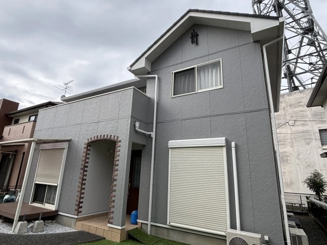 八幡西区楠橋 外壁塗装 施工後