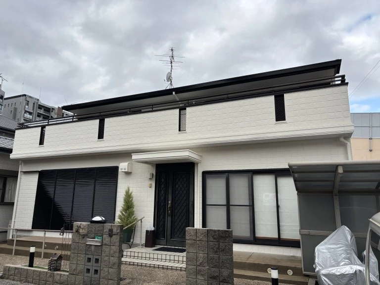 小倉南区 セキスイハイム 外壁塗装 施工後