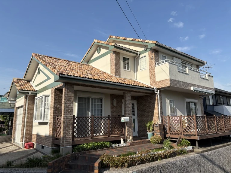 八幡西区浅川 外壁塗装 施工後