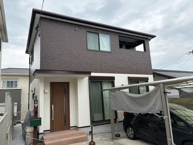 北九州市小倉南区外壁塗装屋根塗り替え遮熱フッ素