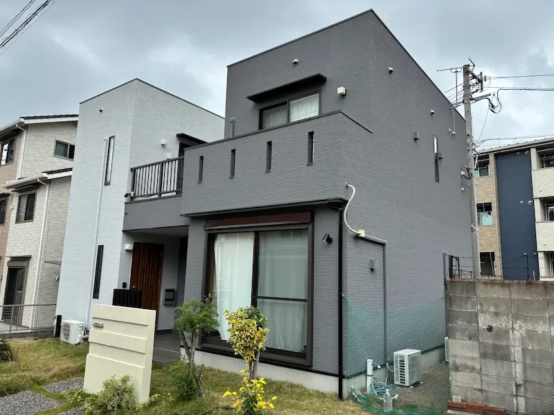 小倉北区 外壁塗装 施工後の様子