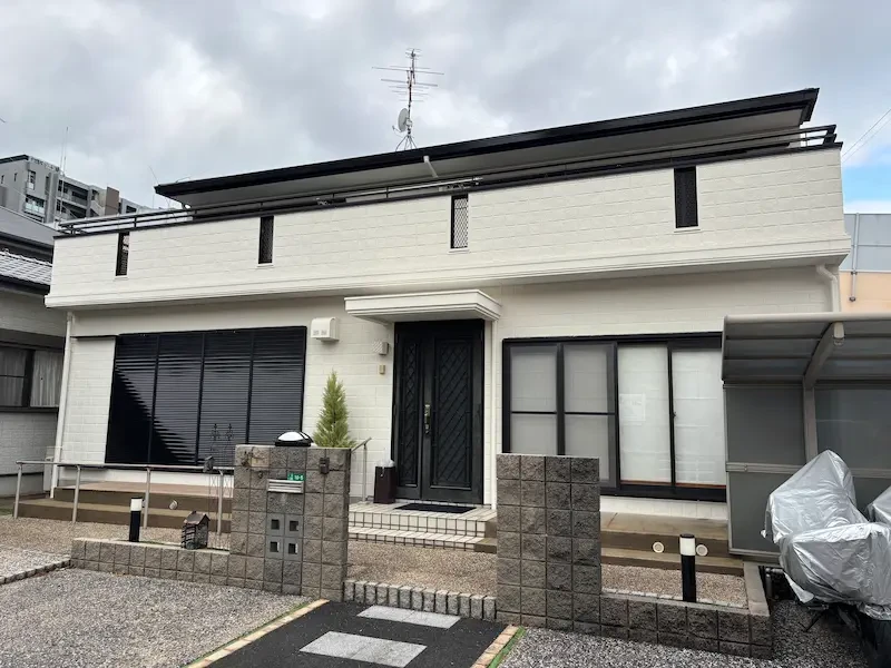 北九州市小倉南区 ガイナ外壁施工後