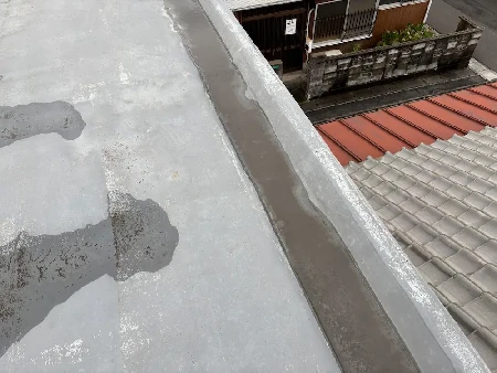 防水層の膨れ