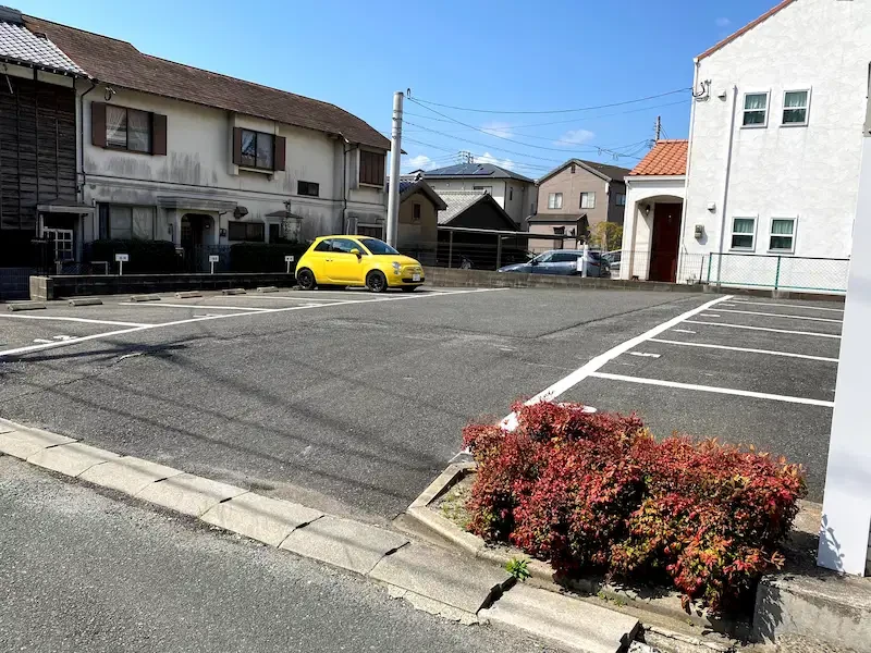 北九州市若松区の駐車場ライン工事施工後