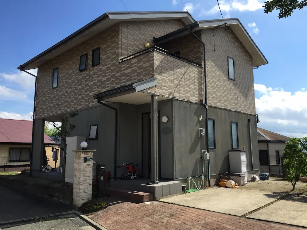 中間市通谷 H様邸 外壁塗装 施工前