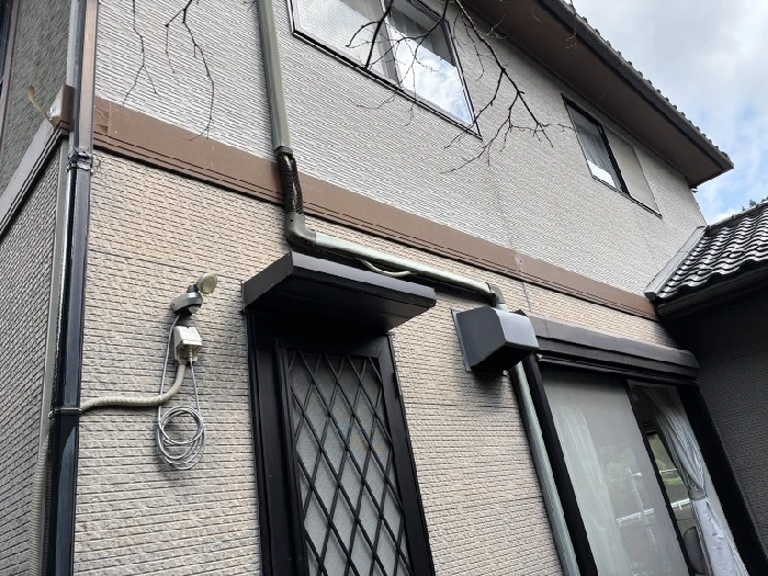 田川郡添田町｜外壁塗装前の外壁状態