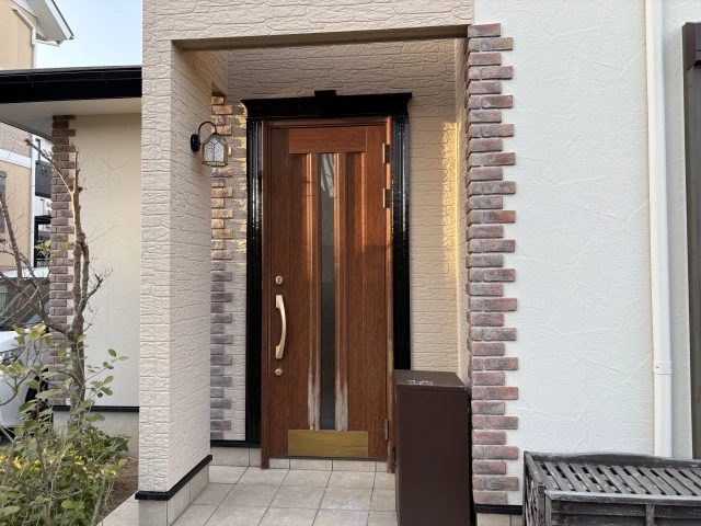 宗像市樟陽台｜外壁塗装施工後の住宅