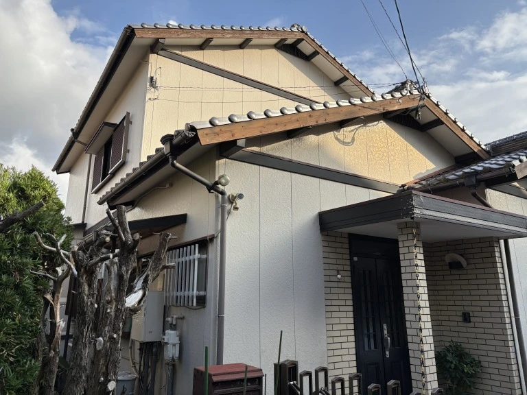 北九州市八幡西区永犬丸Y様邸 外壁塗装施工前